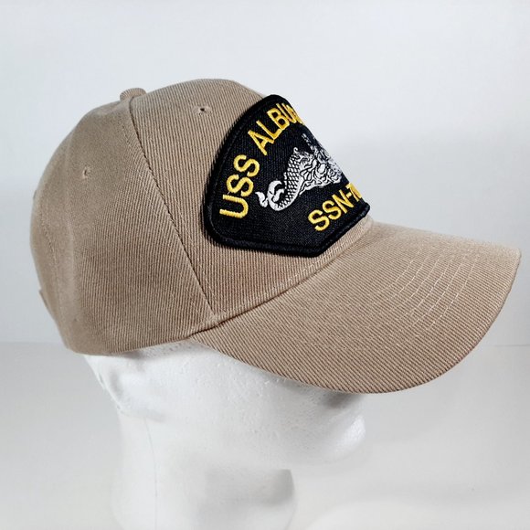 USS Albuquerque SSN-706 Baseball Cap Hat Submarine - Picture 3 of 4